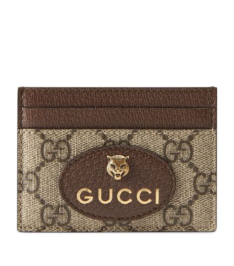 gucci card holder wallet.